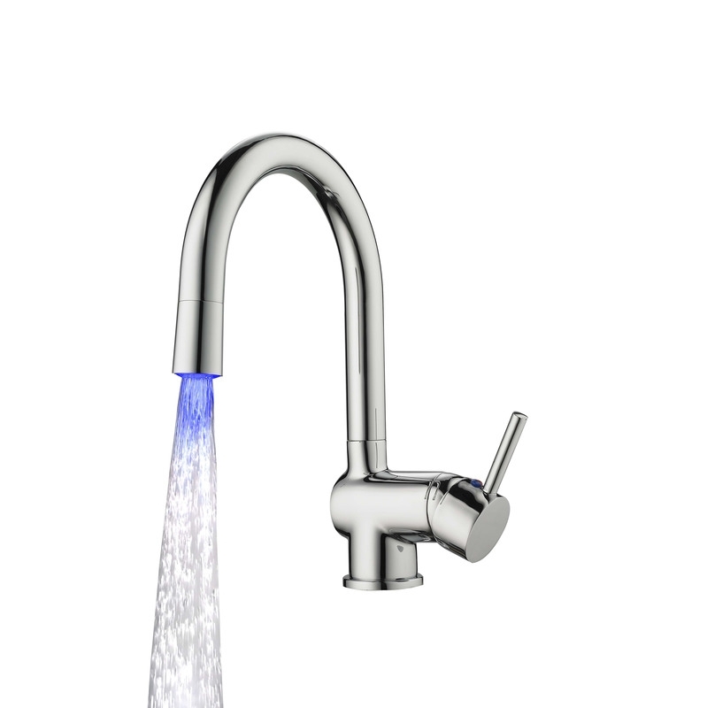 Keuken Kraan Stella met LED-Kleuren Incl. aansluitslangen 25150 RAI-980 - Afbeelding 3