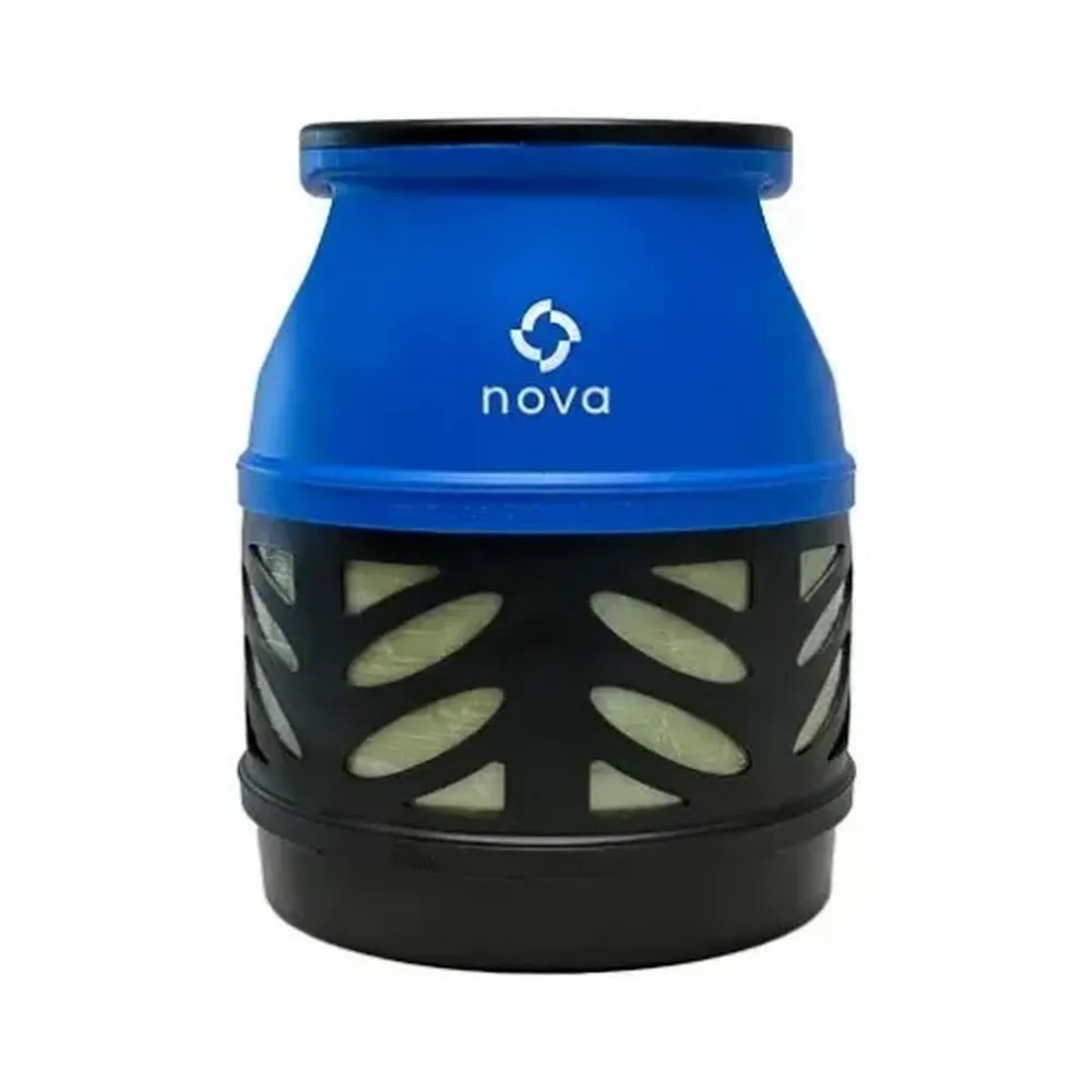 Emgas Light / Nova lichtgewicht gasfles 5 kg incl. vulling - Afbeelding 2
