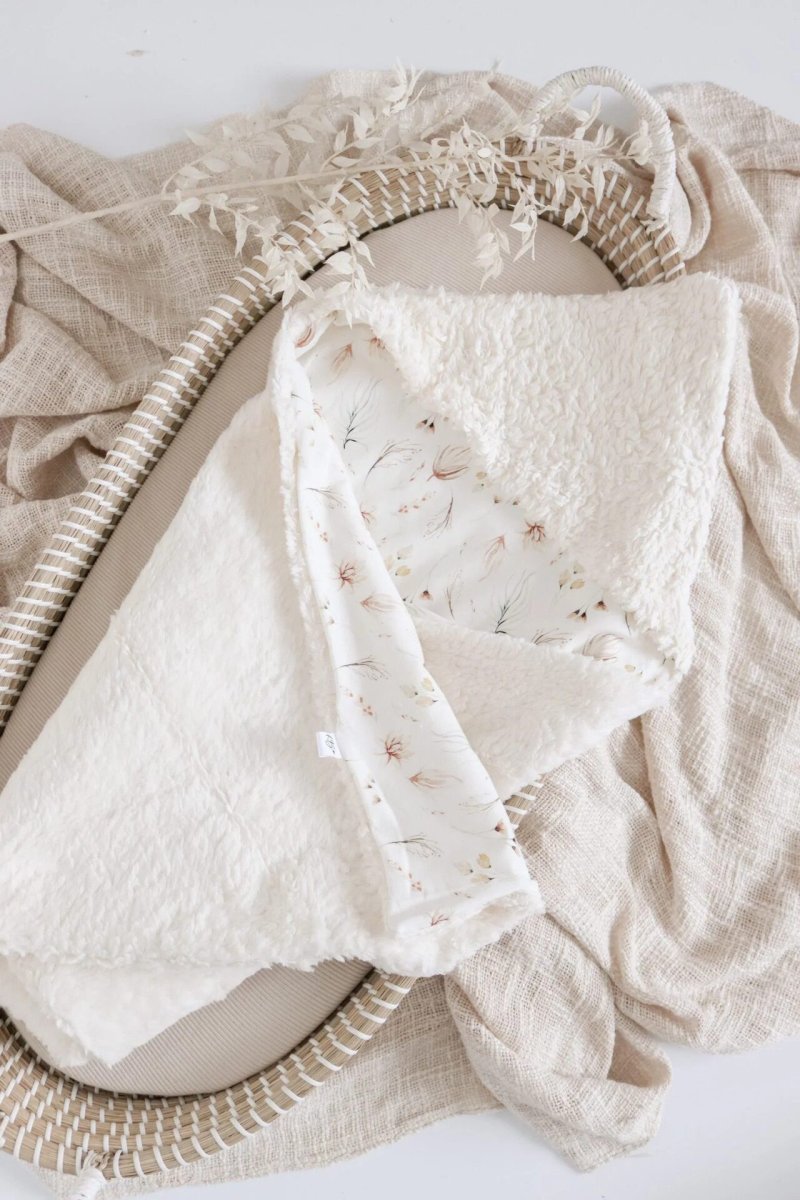 Omslagdoek Boho Flowers Teddy