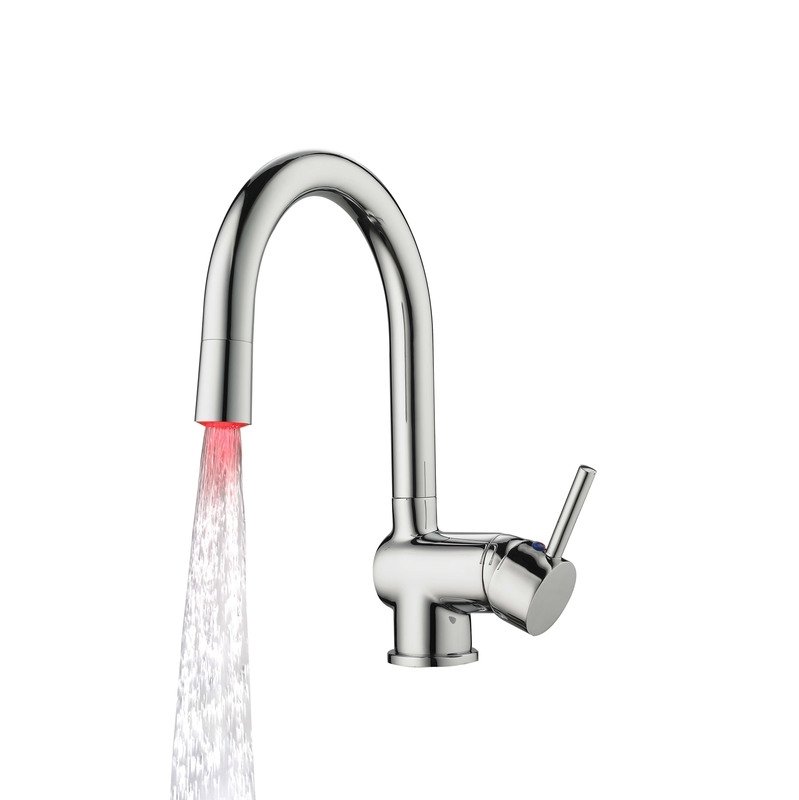 Keuken Kraan Stella met LED-Kleuren Incl. aansluitslangen 25150 RAI-980 - Afbeelding 2