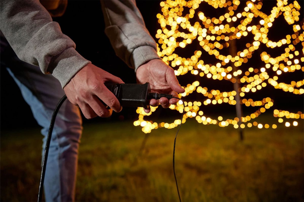 Fairybell · Luminous Switch · 8 meter · 3000 LEDs · Warm wit / Multicolor - Afbeelding 4