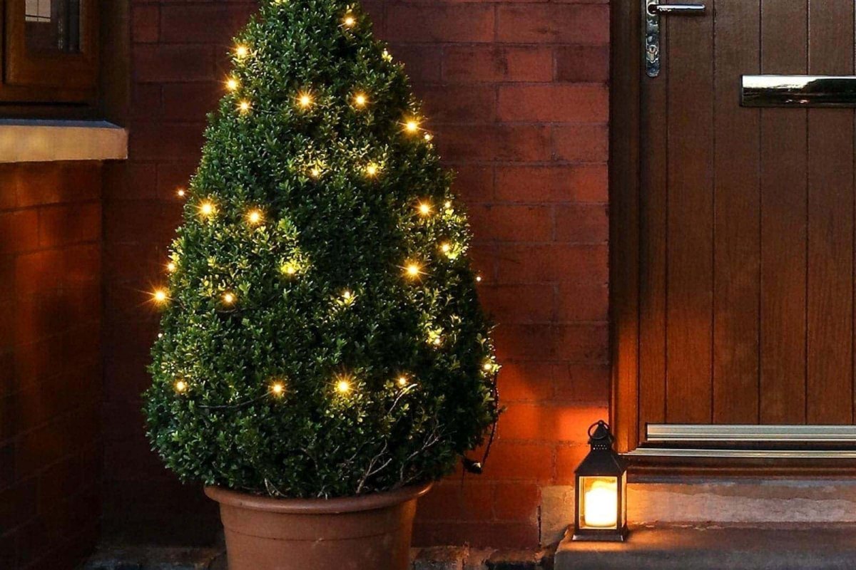 Kerstverlichting op batterij · Koud wit · 240 LED kerstlampjes - Afbeelding 9