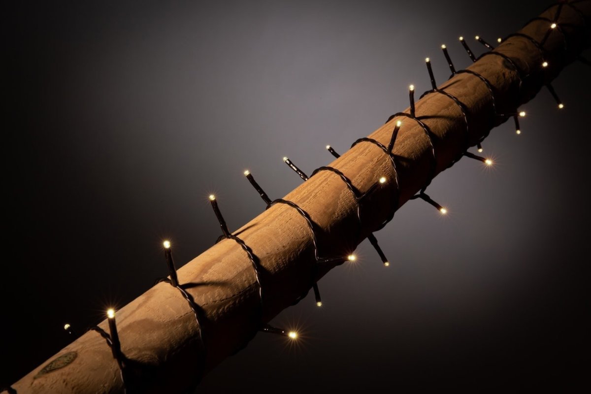 Kerstverlichting LED · Soft gold · Zwart snoer · 180 lampjes · Dimbaar - Afbeelding 4