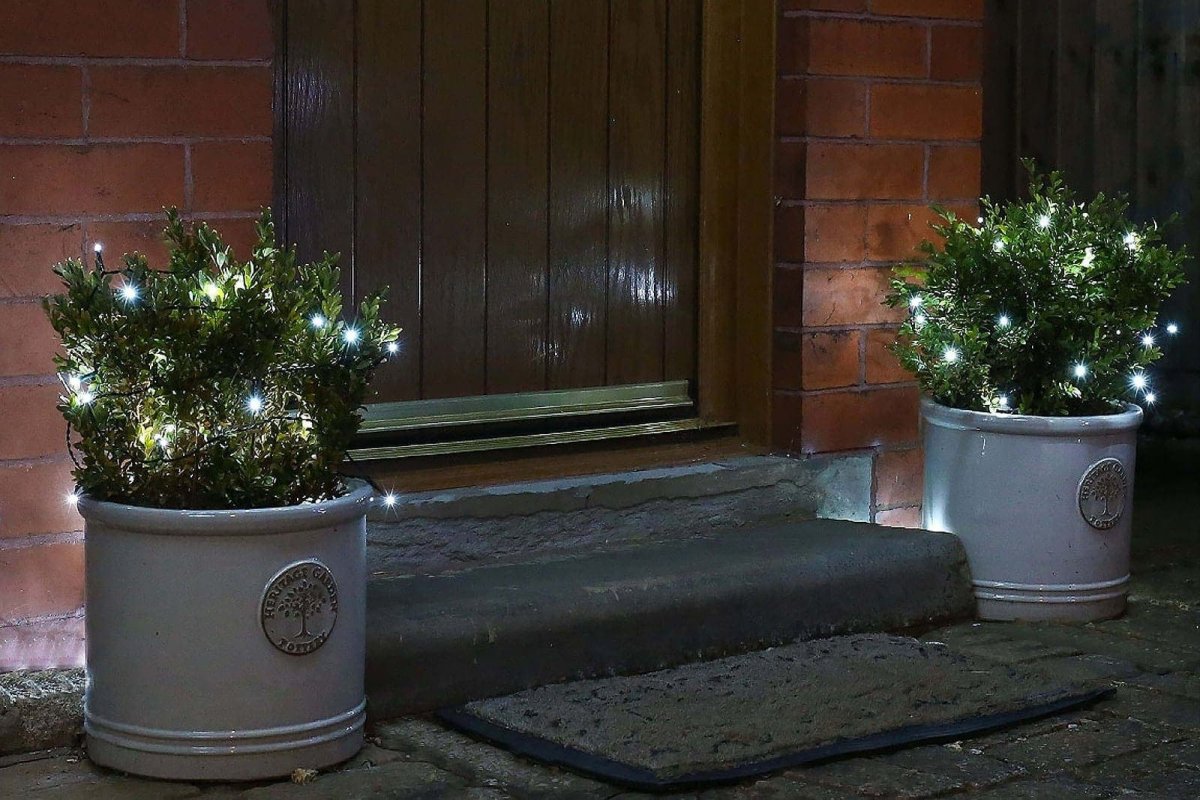 Kerstverlichting op batterij · Koud wit · 240 LED kerstlampjes - Afbeelding 6
