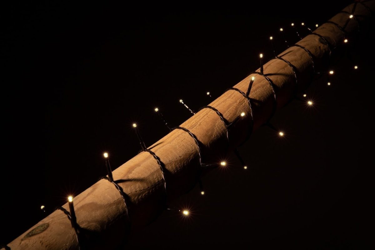 Kerstverlichting LED · Soft gold · Zwart snoer · 180 lampjes · Dimbaar - Afbeelding 3