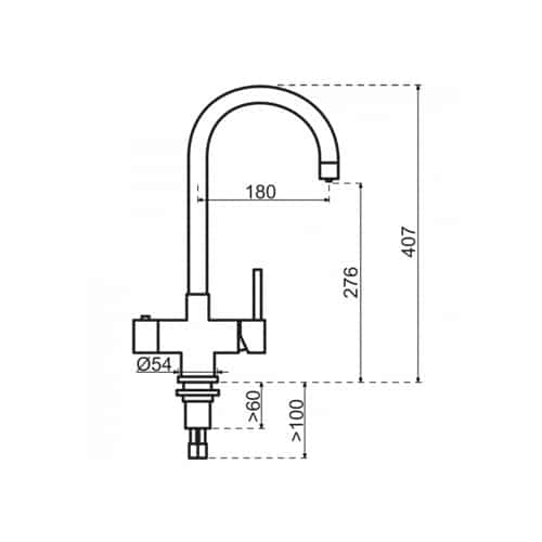 Selsiuz Round Gold met Single boiler - Afbeelding 5