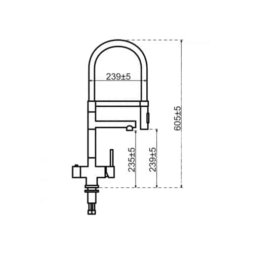 Selsiuz XL Gun Metal met Titanium Single boiler - Afbeelding 4