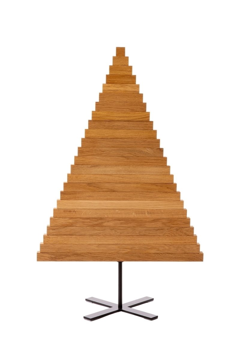 Yelka Small · Eikenhout · 75 cm · Kerstboompje hout - Afbeelding 3