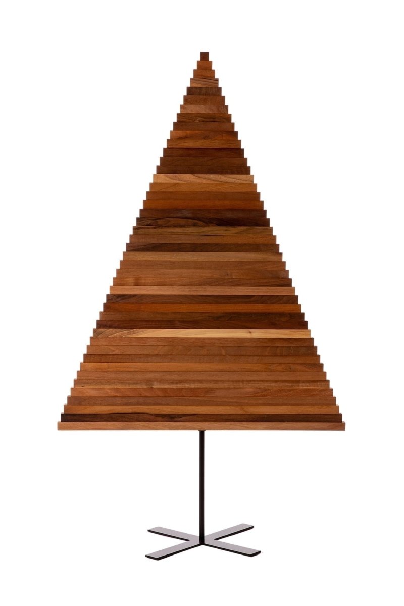 Yelka Large · Walnoothout · 150 cm · Kerstboom hout - Afbeelding 3