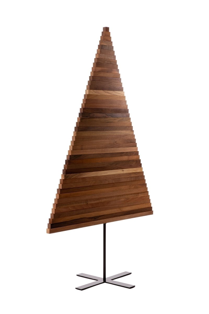 Yelka Large · Walnoothout · 150 cm · Kerstboom hout - Afbeelding 5
